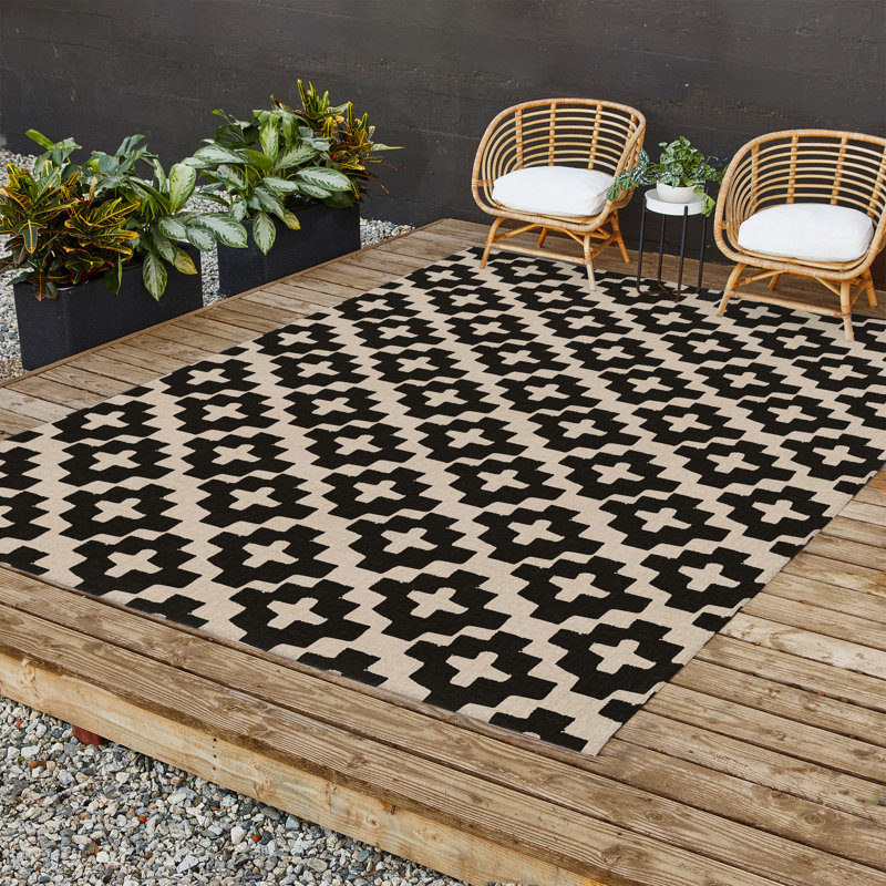 Chevron Indoor Rug, Rectangle 8' x 10'