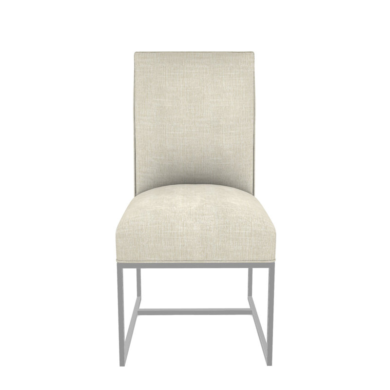 Colton Side Chair, Polyester Blend Tarbee Pebble