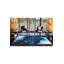 Tapis bleu tissé lavable à la machine-474002914