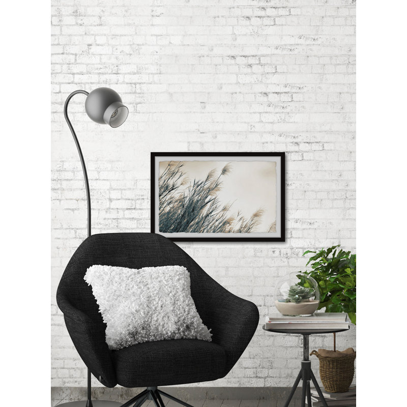 Feathered Leaves - Single Picture Frame Painting, 61 cm H x 91 cm W