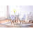 Eiffel Glass Round Dining Table-901749484