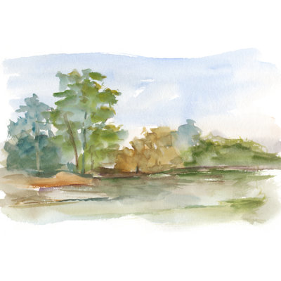 Impressionist III by Ethan Harper - Wrapped Canvas Print