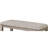 Style Dining Seat Bench In Grey, Upholstered And With Footrest, Solid Wood Rectangular Tan/Brown, Cushion For