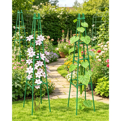 165cm H x 30cm W Metal Trellis