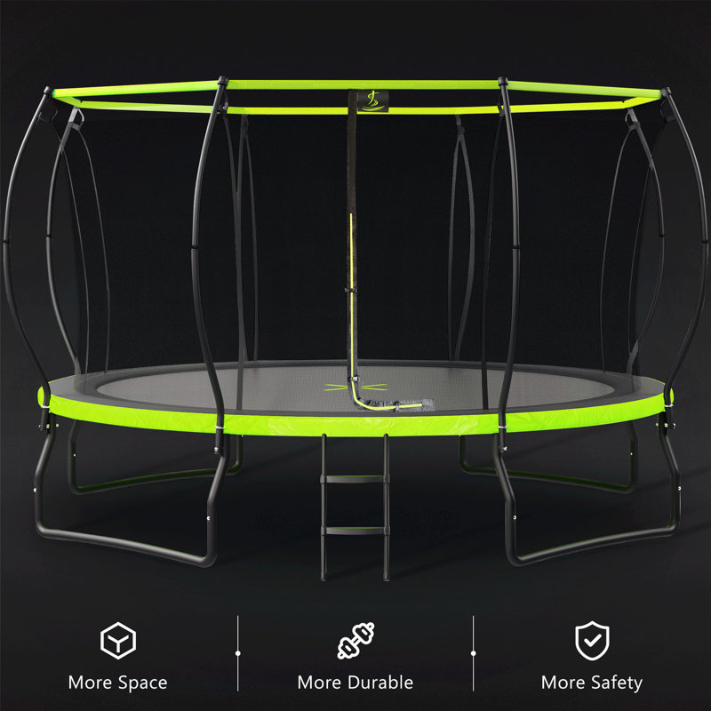 Creationstry Round Backyard Trampoline