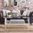Levi Glass Top Single Coffee Table-26230979