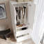 Sibby 2 Door Solid Wood Wardrobe-360689462