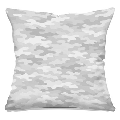 Pastel Camouflage Pattern Double Sided Throw Pillows