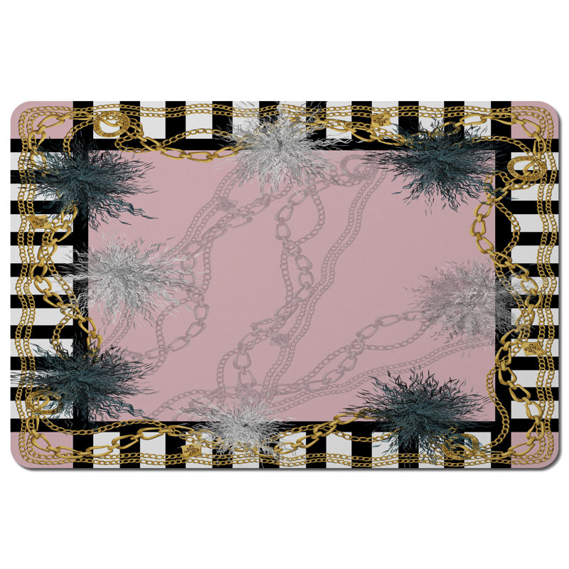 Maymie No Pattern Rectangle Placemat