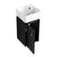 Petit meuble-lavabo avec lavabo 12 po