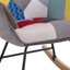 Christerfer Metal Rocking Chair