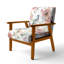 Fauteuil d'appoint rembourré Beautiful Bird Romance I-1665183656-1814019864