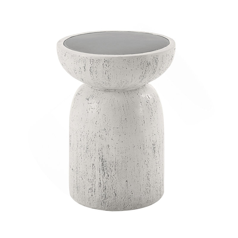ACME Dylana Accent Table, Natural Gray Finish