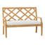 Haley Teak Garden Bench-791790268-791790178-791790132