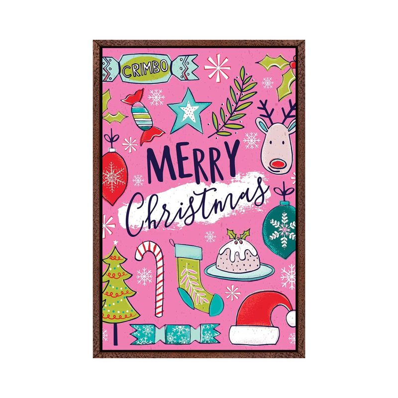 Festive Delights II by Sarah Callis - Gallery-Giclée on Canvas, Classic Wood Floater Framed, 101.6 cm H x 66.04 cm W