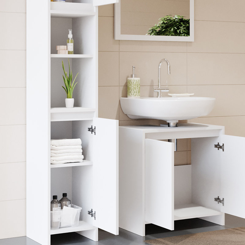 Hathulf Bathroom Storage Furniture Set