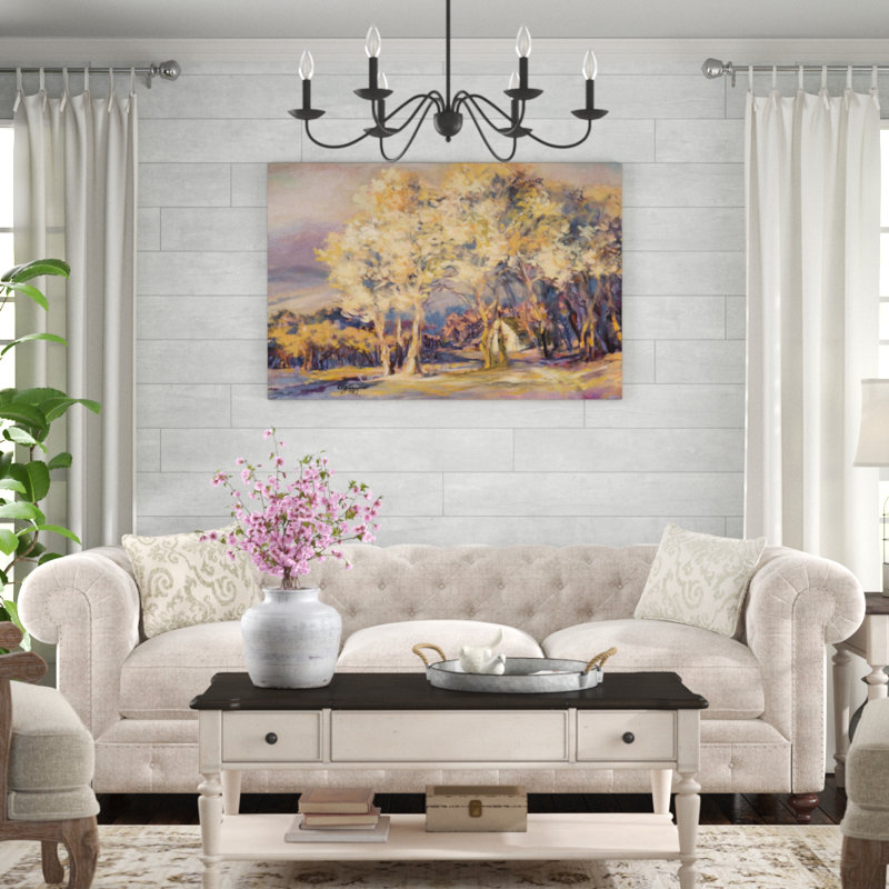Nature's Morning II by Debbie Kiggins - Painting on Canvas, 20cm H x 30cm W, Wrapped Canvas