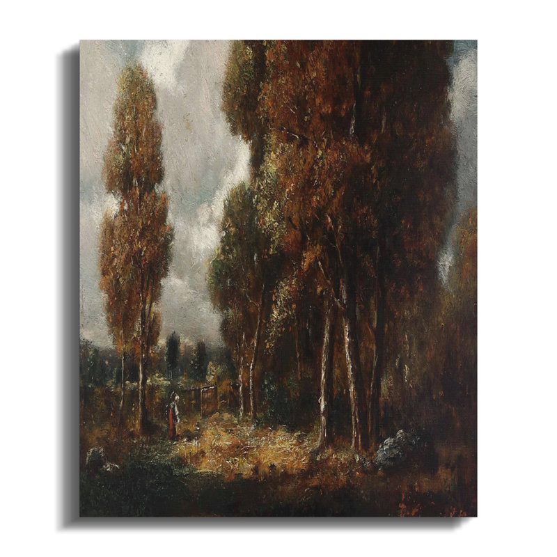 Dangerfield 1 Piece Wrapped Canvas Wall Art Set, 8x10