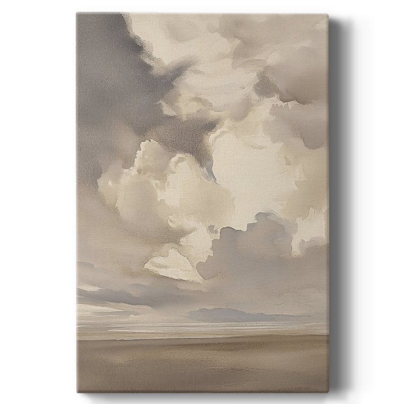 Toile tendue avec châssis paysage XLI - prête à être accrochée, H 18 po x l 12 po