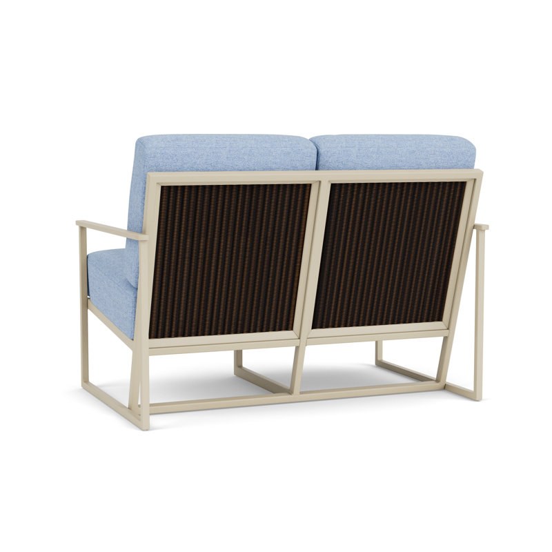 Summit Outdoor 2 - Seat Loveseat, Mink, Demo Skyway, Linen