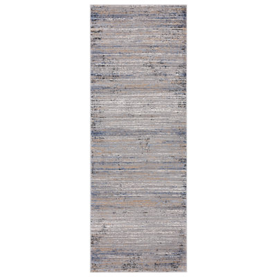 United Weavers Fachini Westway Blue Runner Rug 2'7" x 7'4"