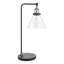Ray Table Lamp Antique Brass and Glass