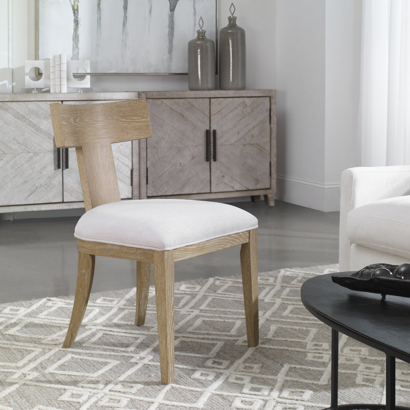Tegan Upholstered Dining Chair, Natural