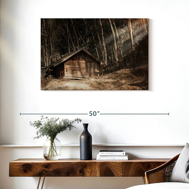 Lilie Woodland Barn, H 24 po x l 36 po