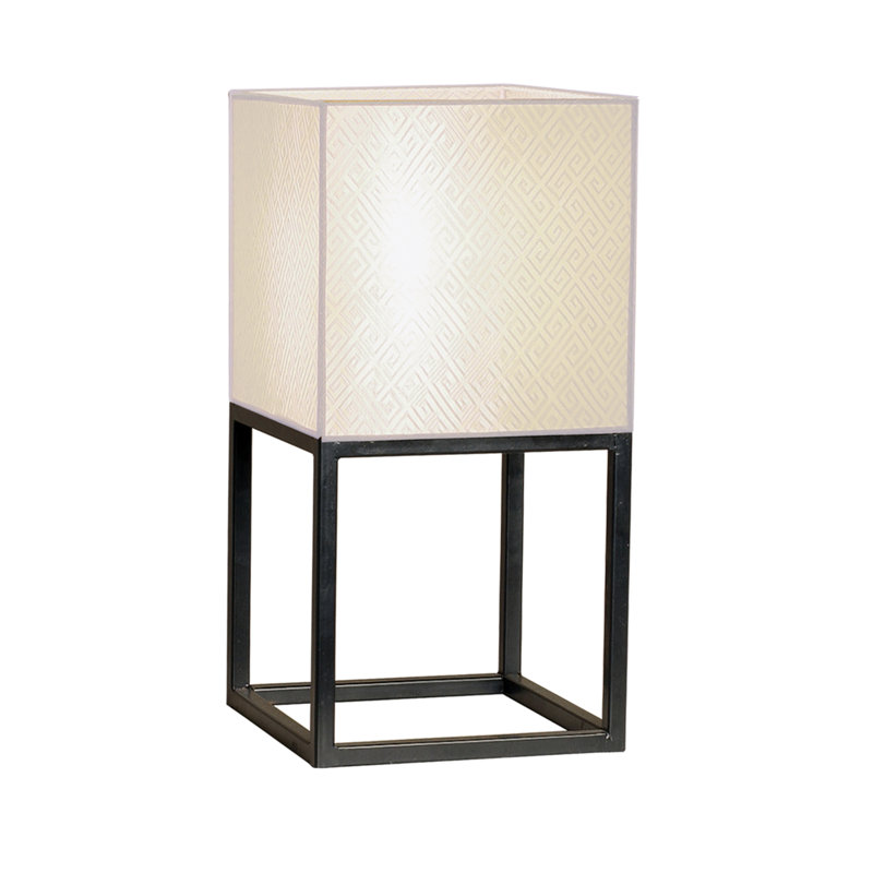 Lampe de table noire 20 po