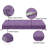 4'' H Customizable Bench Cushion For Indoor/Outdoor Furniture/Chair/Window Seat, Premium 75D High-Resilience Foam-270213198-270213170