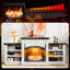 Meuble télé 72 po Farmhouse Fireplace