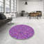 Tapis mauve/rose à tisser électrique-1430031127