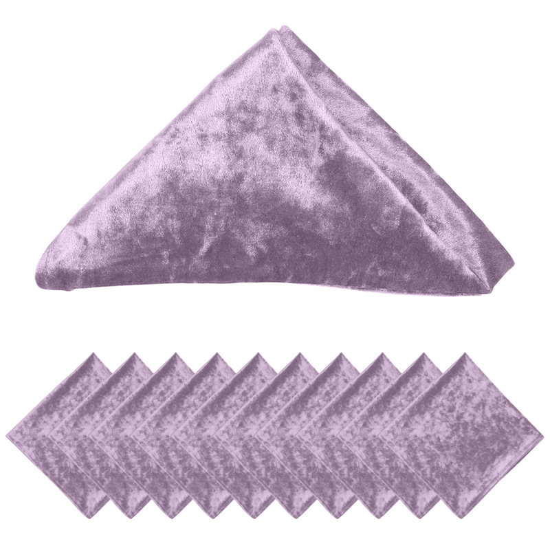 Ensemble de serviettes 10 pièces, Mauve