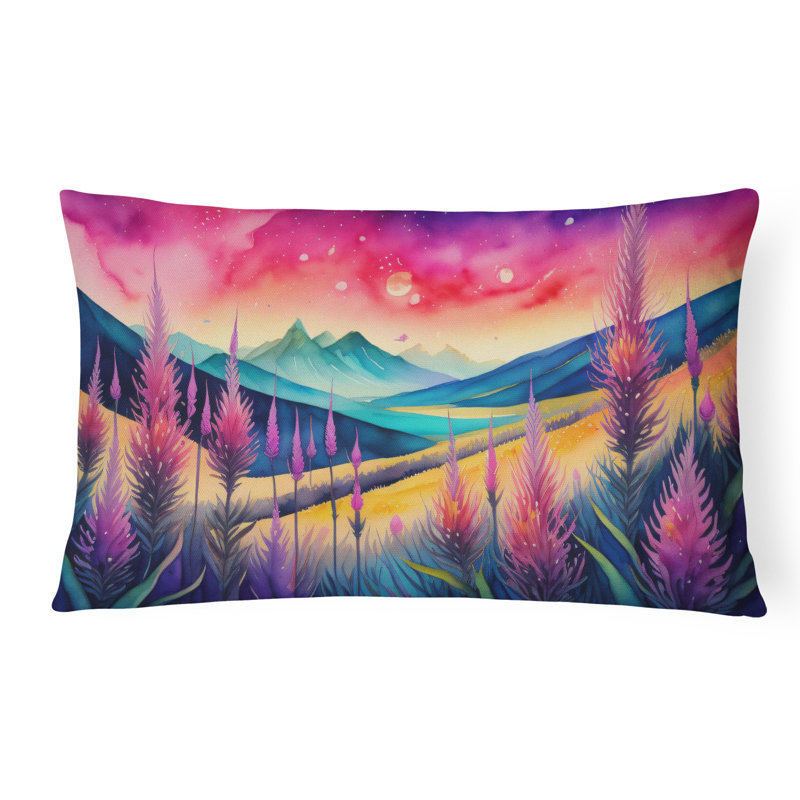 Coussin décoratif intérieur / extérieur en polyester Autre / Sans motif