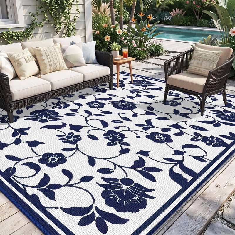 Tapis d'extérieur tissé à la machine Gdieo