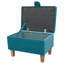 Polyester Upholstered Storage Bench