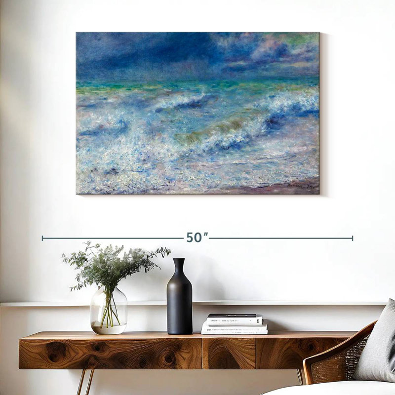 Gillard Seascape 1879, H 26 po x l 39 po