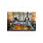 Garden Patterned Woven Base Machine Washable Rug-1346057108