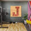 «Basketball J Alphabet» sur toile-1808997114