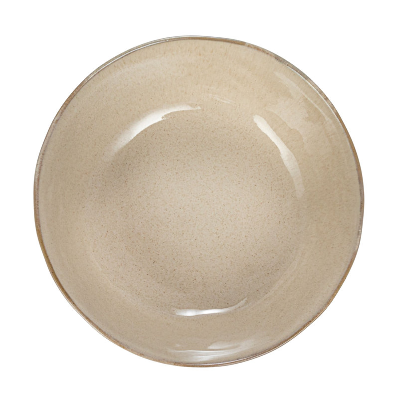 Stoneware Bowl with Speckled Glaze