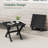 Outdoor All Weather Adirondack Patio HDPE Foldable Side Table-284362845