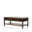 Wallsburg Wooden Coffee Table for Living Room with 2 Drawers & Shelf Storage-397362388