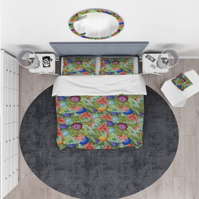 Ensemble de housse de couette traditionnelle