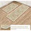 Tapis de cuisine pour cuisine, paquet de 2, floral rétro antidérapant-792883236