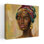 Art contemporain africain avec femme africaine