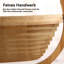 Lark Manor Bamboo Fruit Basket
