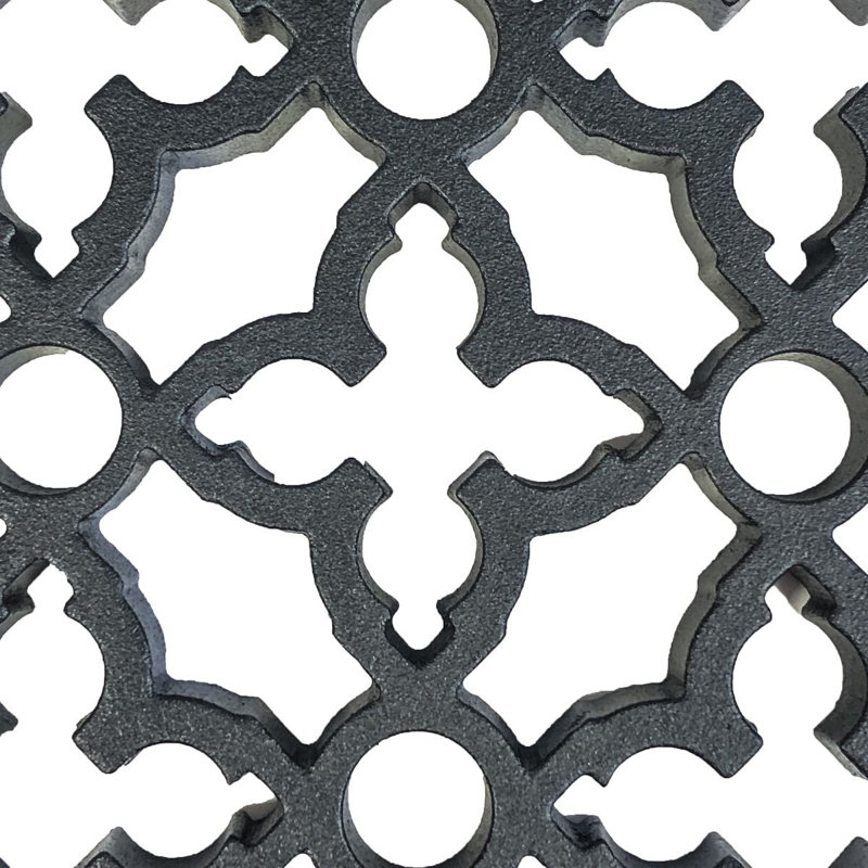 10" x 8" Grille & Louver, Floor opening (w/o holes and screws)
