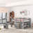 Fynnley Kids Full Loft Bed with Drawers-675852190