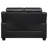 Lorelei Upholstered Padded Arm Tufted Loveseat Black-24440754