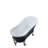 55" Streamline Clawfoot Soaking Acrylic Bathtub With Drain, Clawfeet, and Bamboo Tray-76078769-76078773